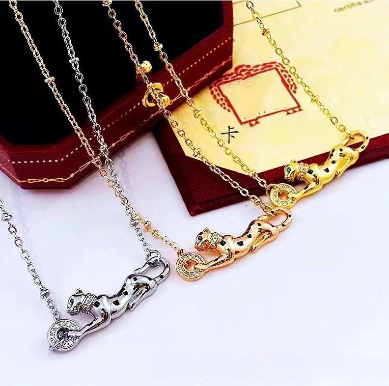 Famous designer necklace Love Men Women Pendant love necklace Couple Leopard Head Necklace Jewelry Gifts