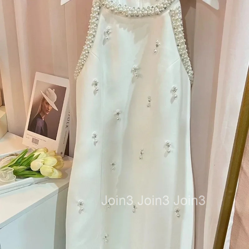 Hikigawa Summer Solid Causal Women Dress Halter All Match Off Shoulder Dresses Sexy Chic Fashion Elegant Vestido De Mujer