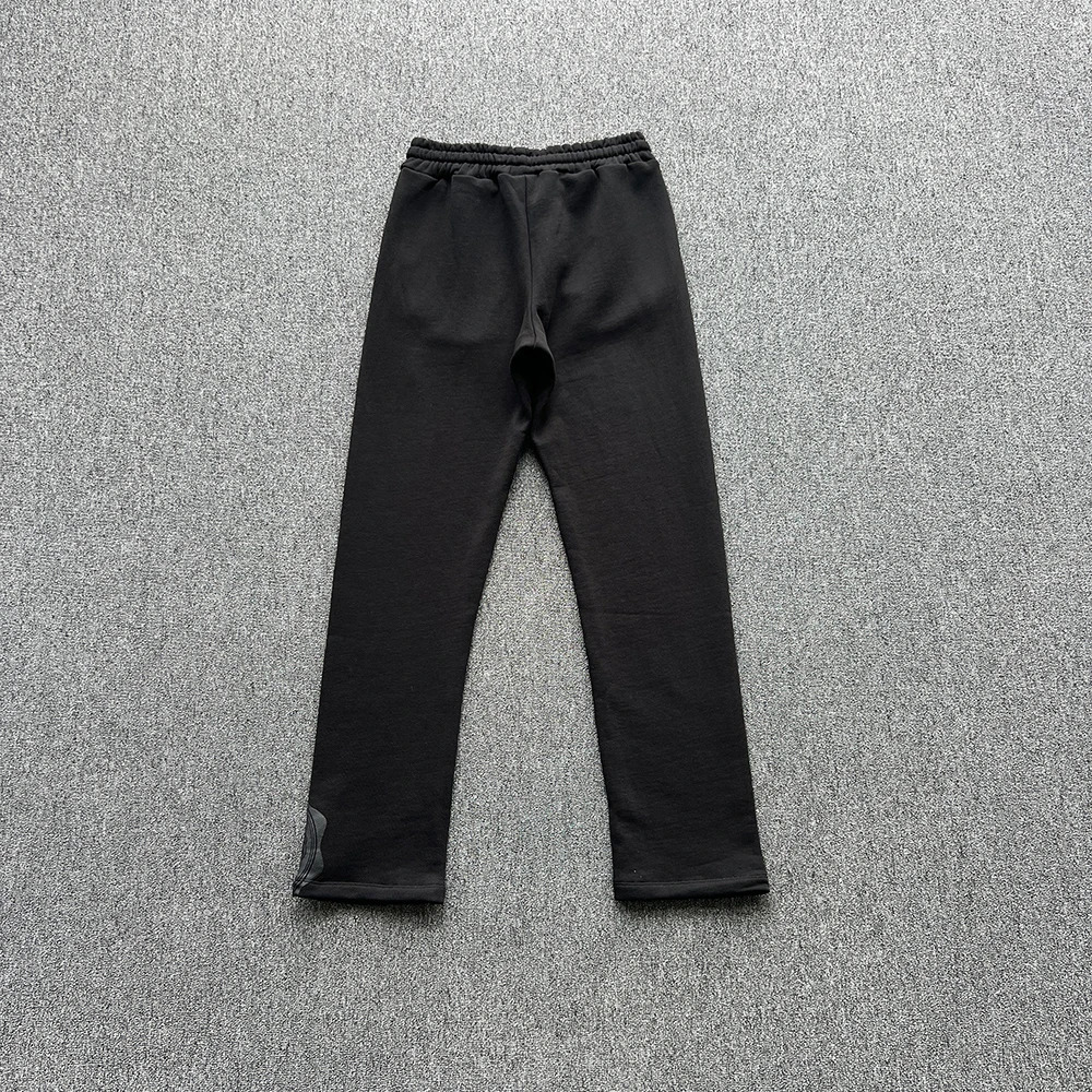 SY137 Jogging Streetwear Hoodies Trousers Set Centre Cee Tracksuit Men Clothing Black Fabric Print Casual Suit 250806