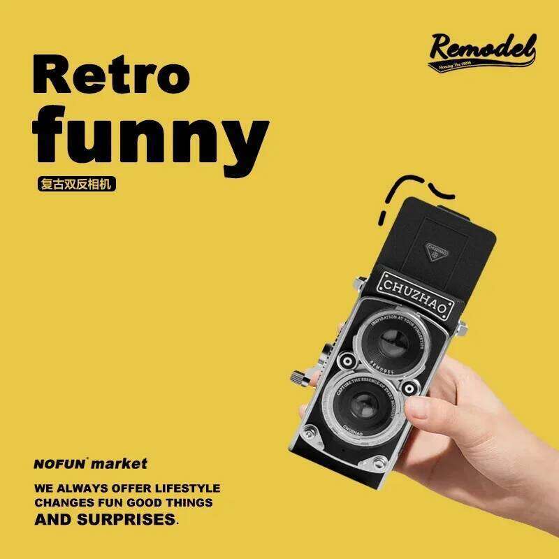 Designer Famous Brand Chuzhao Ccd Retro Dual Reflex Photo Video Small Mini Camera Recording Manual Joystick Amateur Custom Photography Outdoor