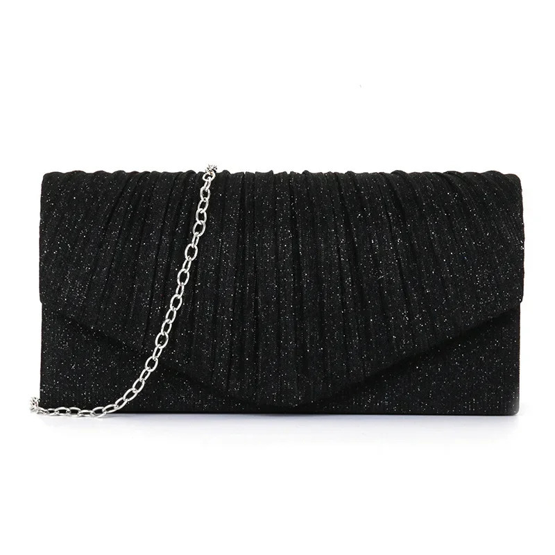 Fashion Chain Shoulder Bags Wedding Party Purse Ladies Evening Bags Sequins Clutches Women Glitter Banquet Handbags 250730