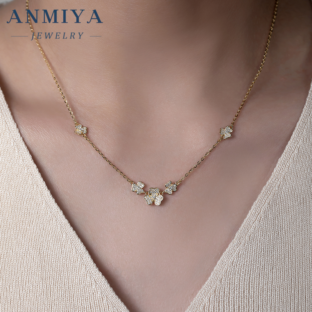 925 Sterling Silver Lucky Charm Necklace Multi-Clover Pendant Symbolism Versatile Tassel Jewelry for Daily Wear Occasions