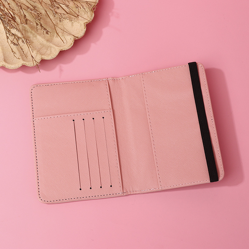 New PU Leather Card Anti-theft RFID Blocking Magnetic-proof Multi-functional ID Holder Simple Passport Case