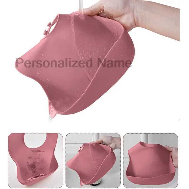 Free Personalized Name Baby Silicone Rabbit Divided Plate Set Baby Feeding Dishes BPA Free Bowl Plate Bibs Spoon Fork Sippy Cup X250806