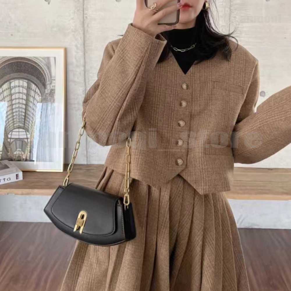 Designer Bags Woman Shoulder for women Crossbody Leather Goat hide Classic Luxury Design Messenger Ladies Purse Pochette