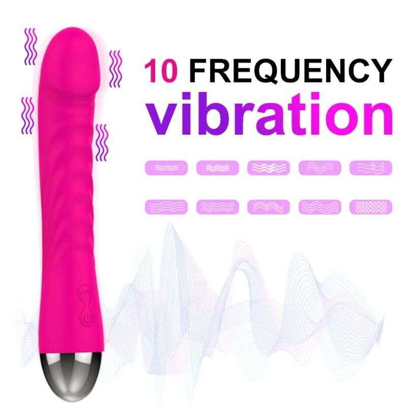 10 Speeds Powerful Dildo Vibrators Anal G Spot Massager Clitoral Stimulator Female Masturbator Adult Sex Toys for