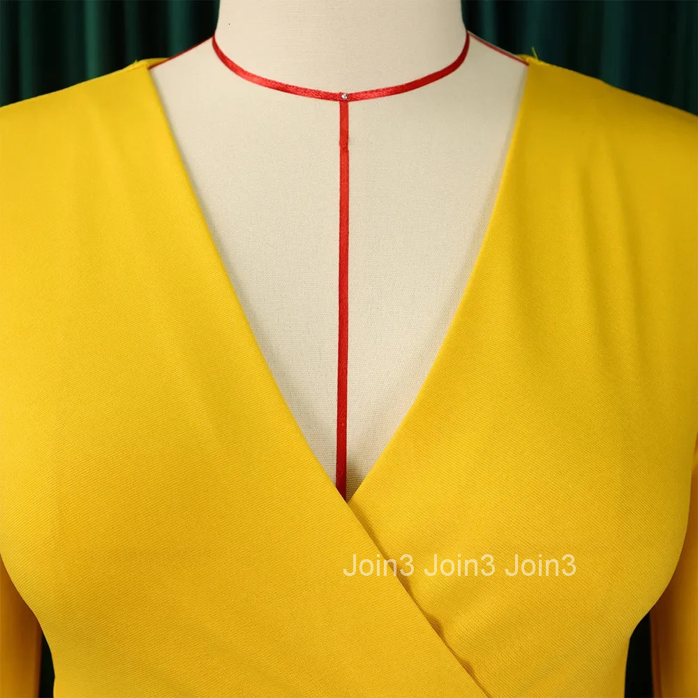 White Dress Women Mid Length Dresses V Neck Bodycon Sexy Elegant Splice Party Night Work Elegant Vestidos Slim High Waist Club