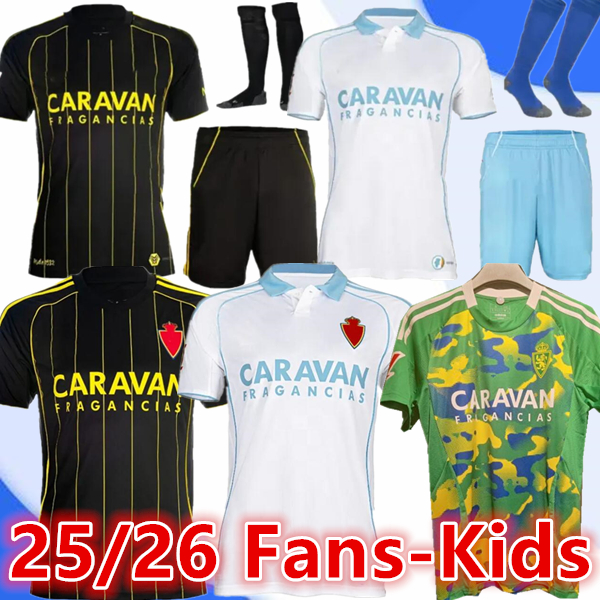 2025 2026 Real Zaragoza soccer jerseys Special-Edition Negredo camisetas de futbol LOZANO ALEX BERMEJO Cala CAMISETA 25 26 SOBRINO Cadiz football shirts MEN KIDS