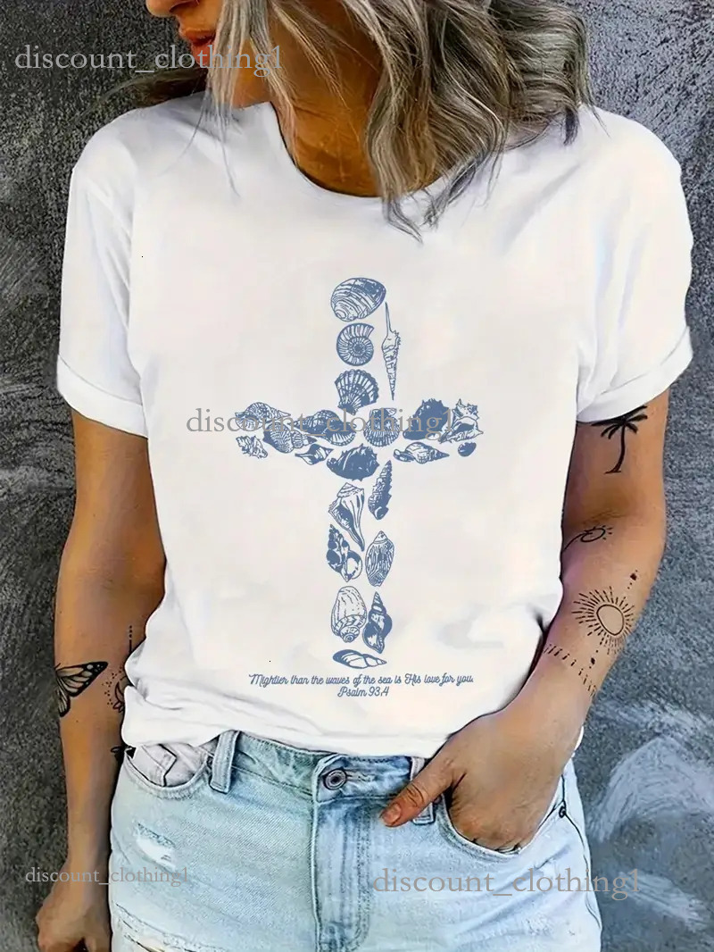 Retro Bohemian Artistic Women's Designer Tees 180g Cotton designer clothes women Plus Size Customizable Retro Prints US Warehouse 3Day Delivery 6