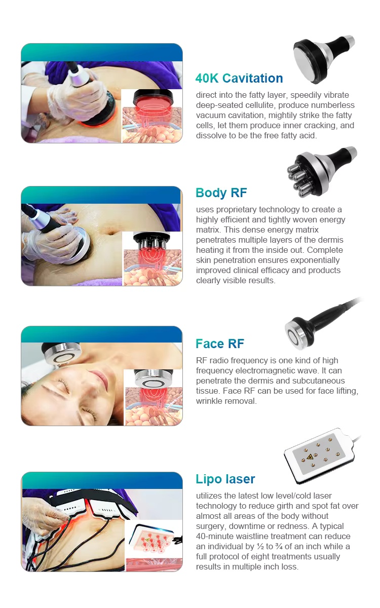 360 Angle Surrounding Frozen Fat Melting Slimming Machine Frozen Fat Laser 40k Cavitation Body RF Facial RF Freezing Fat Reduction Double Chin Removal