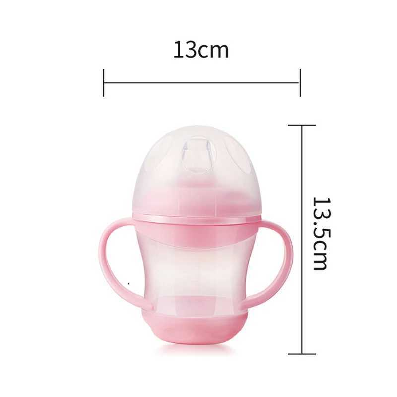 Child Bottle Childrens Water Bottle Leakproof Water Bottles Outdoor Portable Childrens Cups Infant Training Cups With Handle X250806