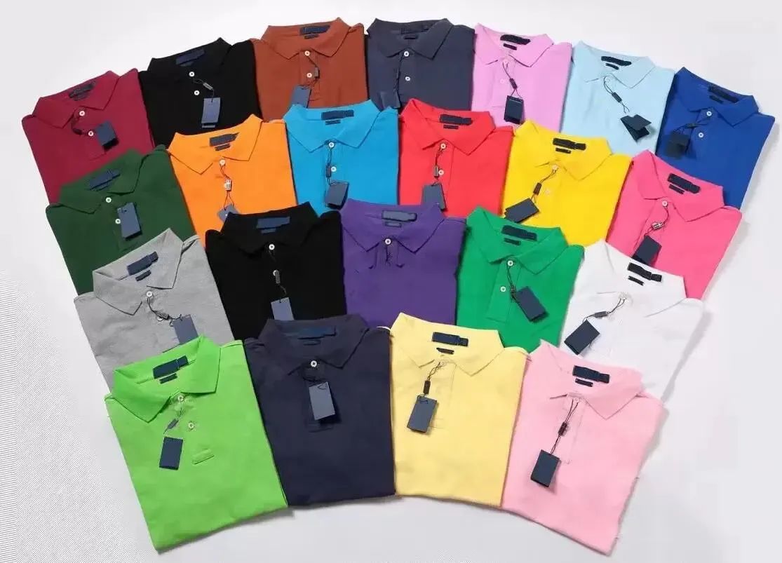 2026 New Fashion Luxury embroidery Big small Horse crocodile t-shirts for men Fashion polo shirt men polo T-shirt shirt