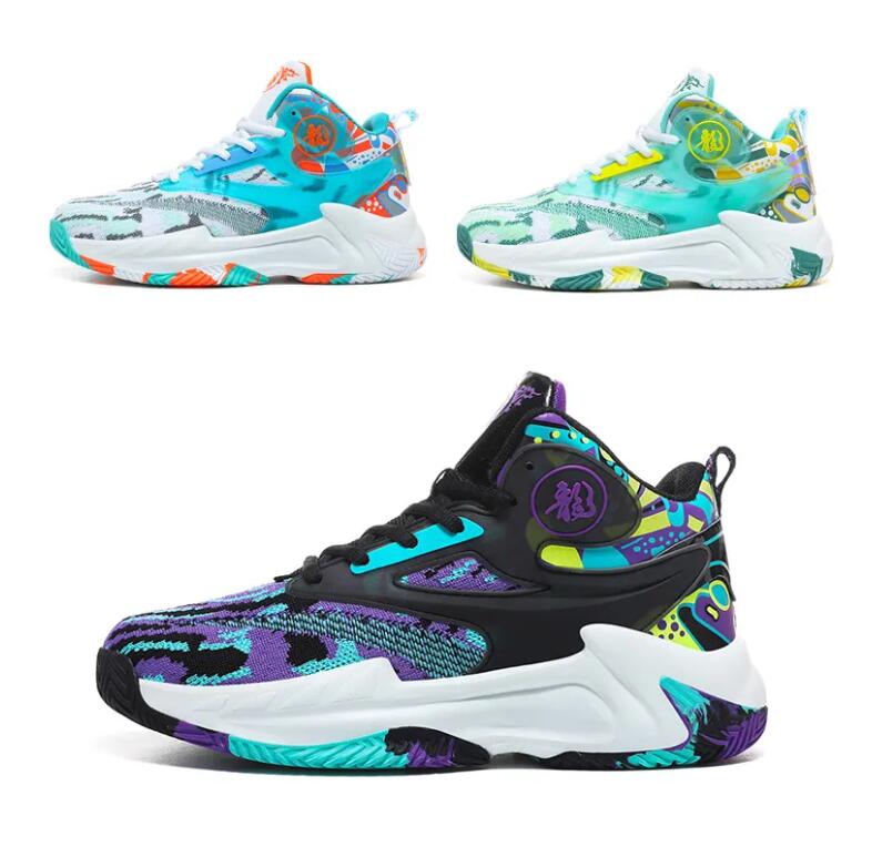 New Basketball Shoes sneaker Men's Sports Anti-Slip Abrasion Resistant Training Competition Shoes Z 8.2-2