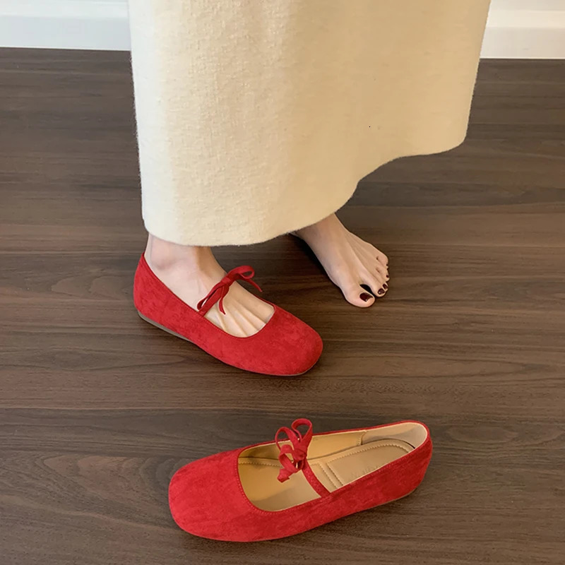 Spring Autumn Women Flats Round Toe Shallow Slip On Ladies Casual Ballet Shoes Eelgant Dress Shoes 250731