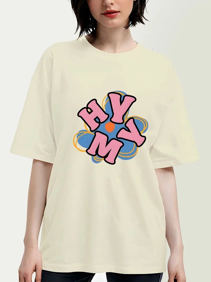 Retro Bohemian Artistic Women's Designer Tees 180g Cotton designer clothes women Plus Size Customizable Retro Prints US Warehouse 3Day Delivery 4