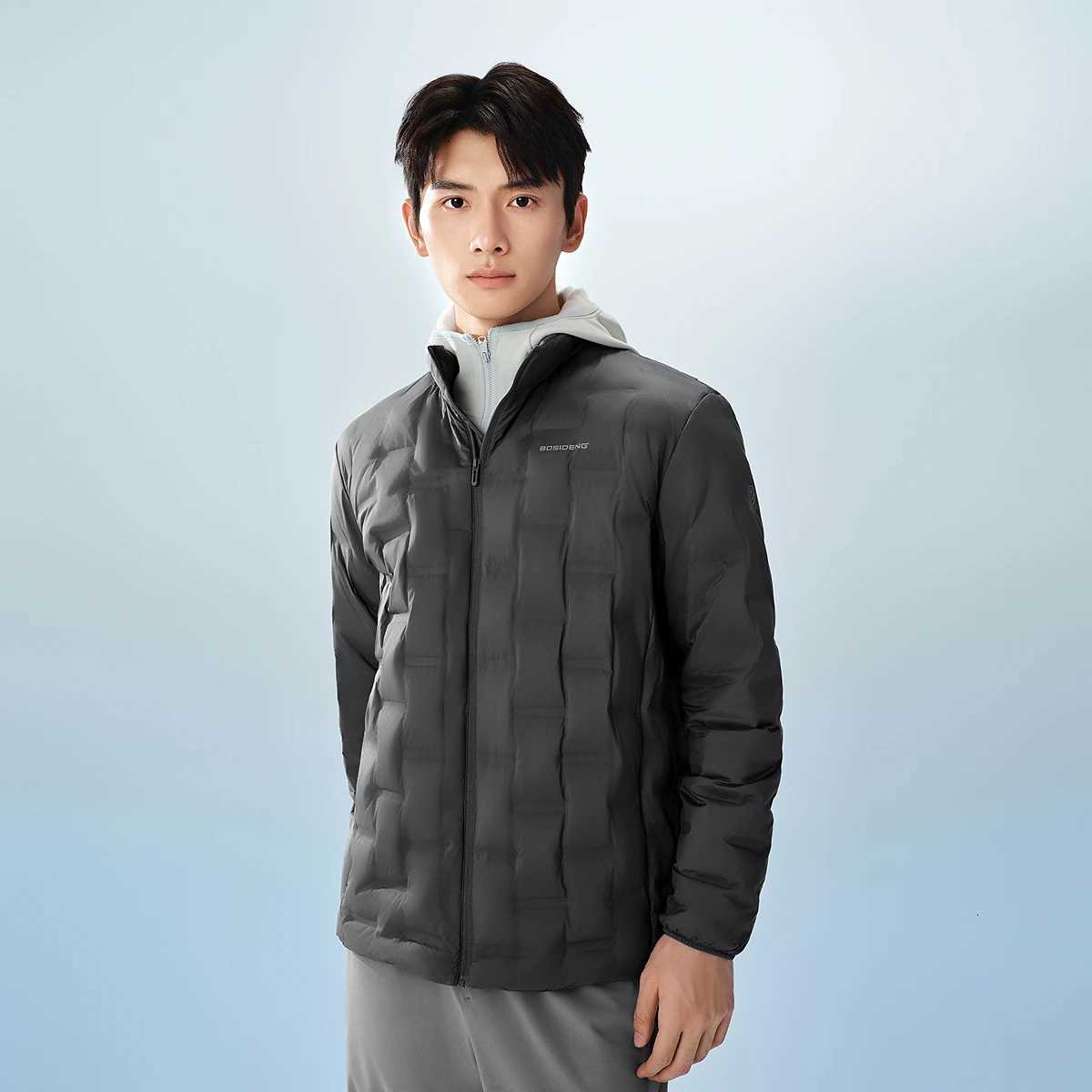 90% down jacket for men by BOSIDENG lightweight jacket warm high-quality casual outerwear W250806