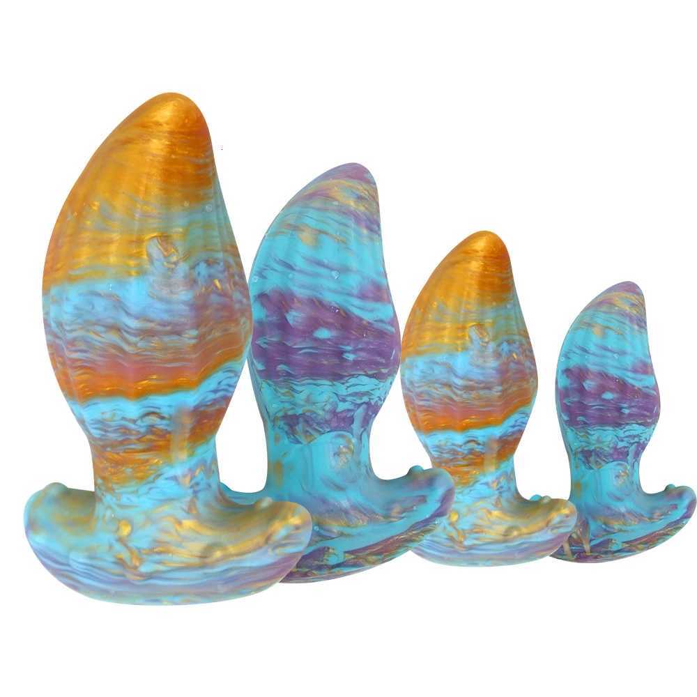 Wearable Anal Butt Plug Dildo Big Buttplug Analplug Huge Egg Anal Dilator Vaginal Balls Shop Anal Toys for Women Men Masturbator XJ250806