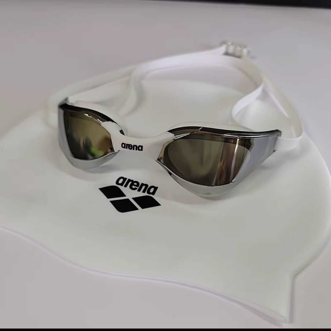 Arena Waterproof and Anti Fog Racing Professional High Definition Swimming Goggles UV400 Competition Training Swimming Equipment Z250808