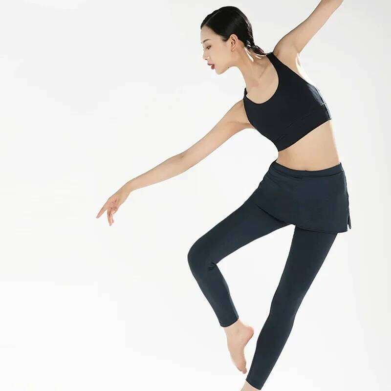 Ballet Warm-up Adult Nine-point Skirt Body Shaping Dance Pants, dance Training trousers pants
