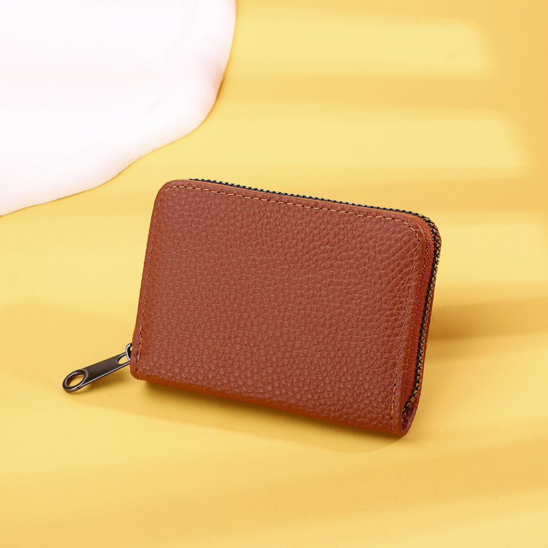 Accordion Holder for Women, Compact and Exquisite Anti-theft Case, Multiple Slots, Large Capacity Bank Card Holder, Women's Coin Purse