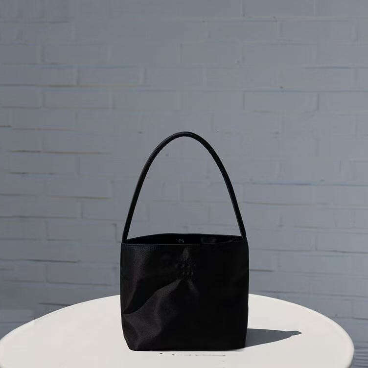 Korean Niche Mucu and Ebony Fashion Commuter Tote Handbag Nylon Underarm Bag for Women