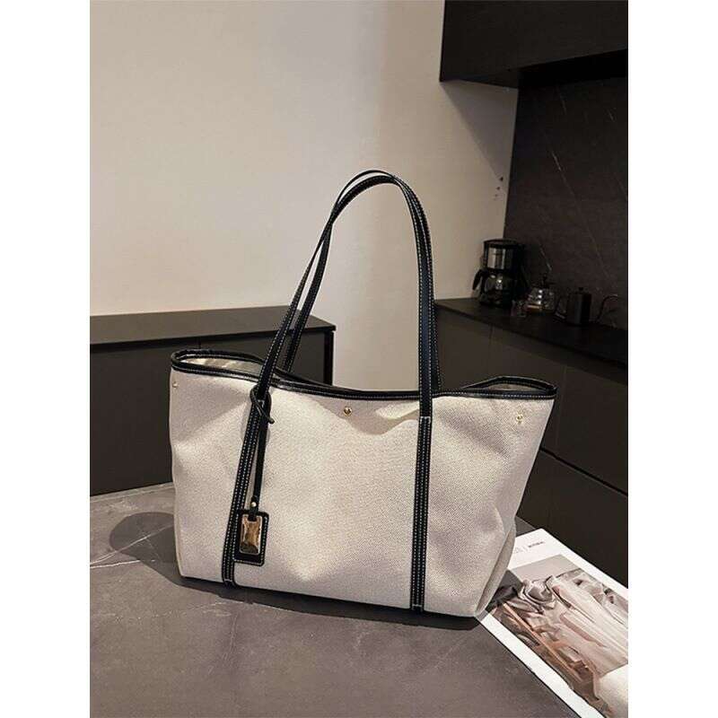 Casual Women 2025 New Trendy Versatile Shoulder Large Capacity Tote Bag For Class And Commute