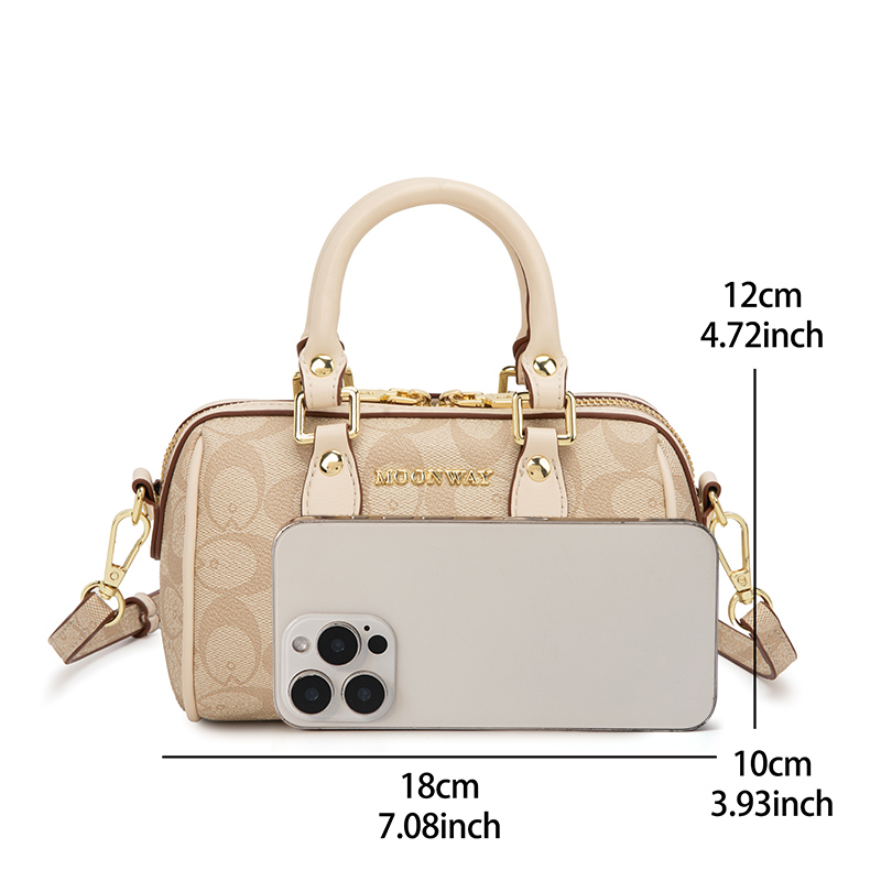 MKF designer bag free shipping High quality classic Boston bag simple and versatile high-capacity cross body handbag for woman