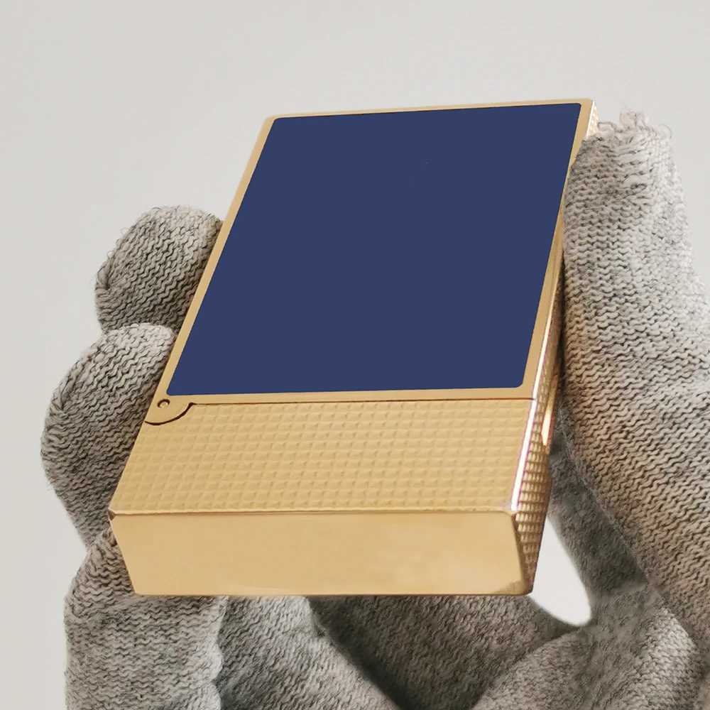 2025 New L2 Gas Lighters Brass Lacquer Luxury Tobacco Smoking Cigarette Tools Men Gifts Collections Dropshipping G250910