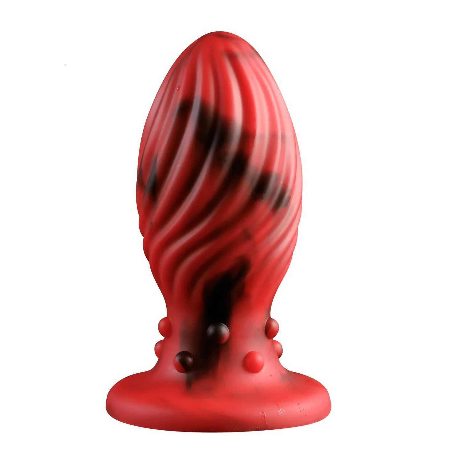 Anal Plug Dildo Huge Silicone Butt Plug Big Penis Vaginal Anal Dilator Suction Cup Prostate Massager Anal Toys for Men and Women XJ250806