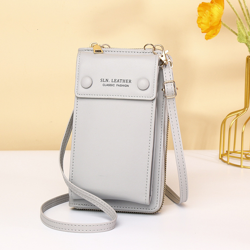 New Phone Trendy Simple Women's Shoulder Crossbody Korean Classic Small Square Bag