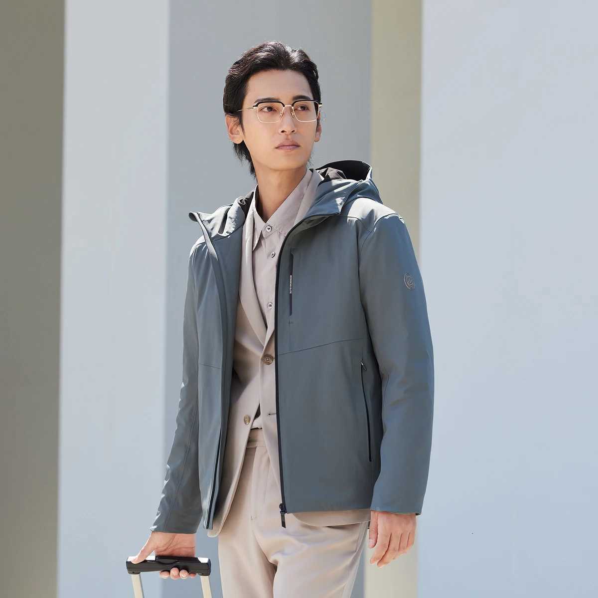 BOSIDENG Men Winter Jacket Business Jacket Hooded Warm Jacket W250806