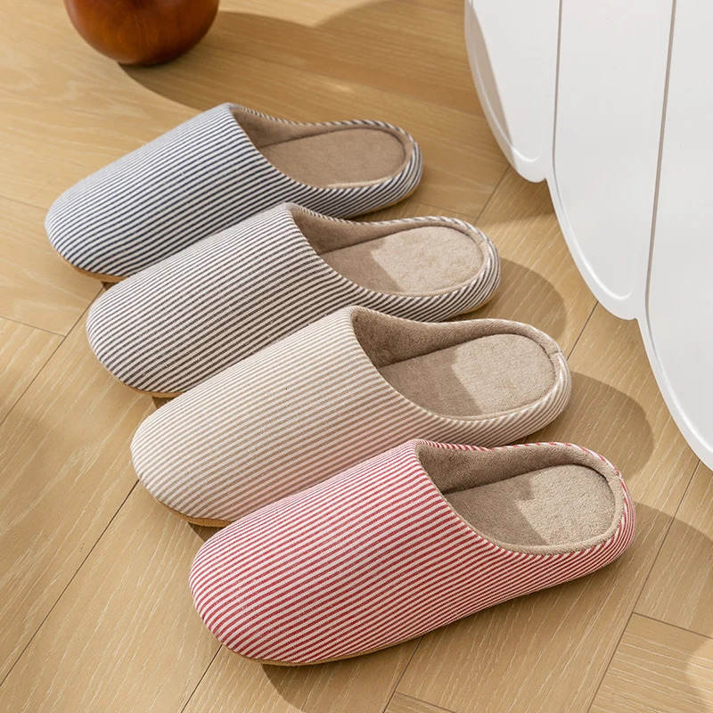Unisex Home Slippers Soft Fur Slippers Warm Indoor Flat Slides Nonslip Couples Shoes Bedroom Light Slience Flats Autumn Spring 250731
