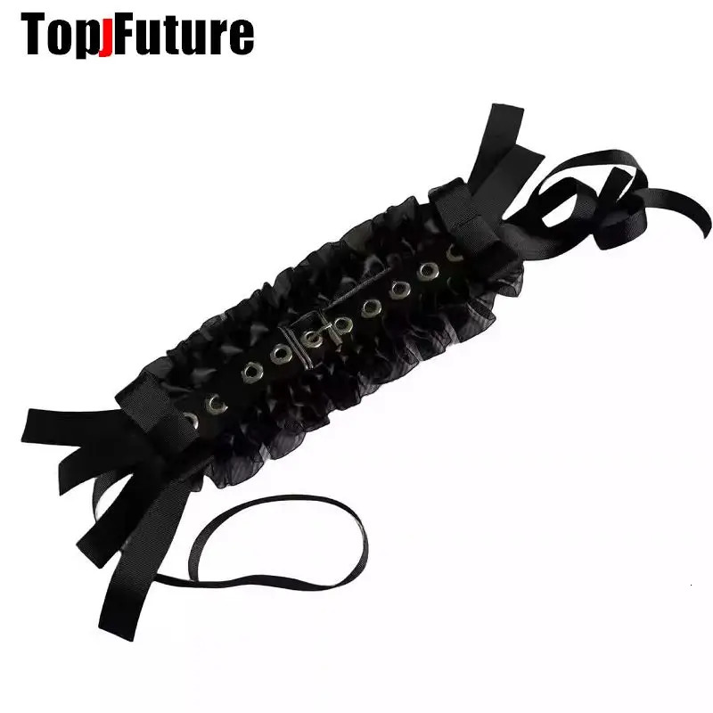 Women Big Lace y2k girl gothic lolita cosplay Harajuku Punk hairbands hairband hair hoop Lolita Buckle Punk cosplay Headband 250730
