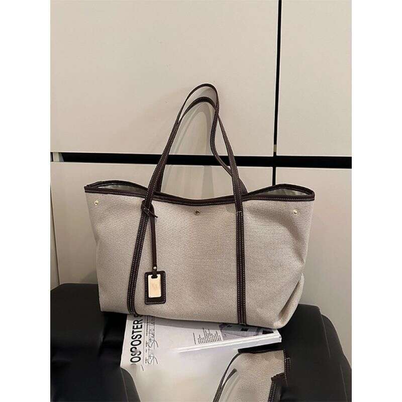 Casual Women 2025 New Trendy Versatile Shoulder Large Capacity Tote Bag For Class And Commute