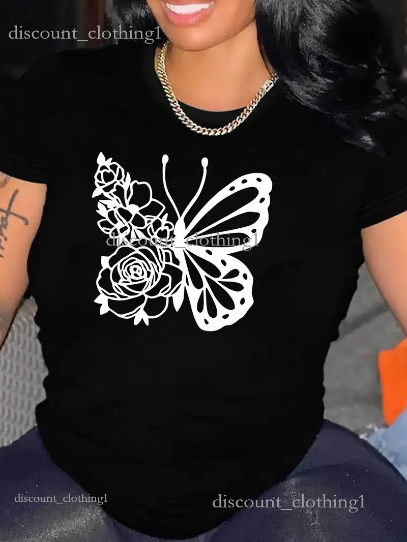 Retro Bohemian Artistic Women's Designer Tees 180g Cotton designer clothes women Plus Size Customizable Retro Prints US Warehouse 3Day Delivery 6