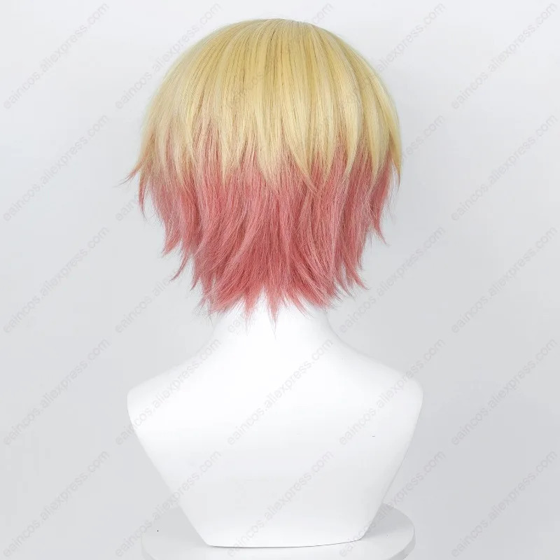 Anime Tenma Tsukasa Cosplay Wig 30cm Short Wigs Heat Resistant Synthetic Hair Halloween 250805