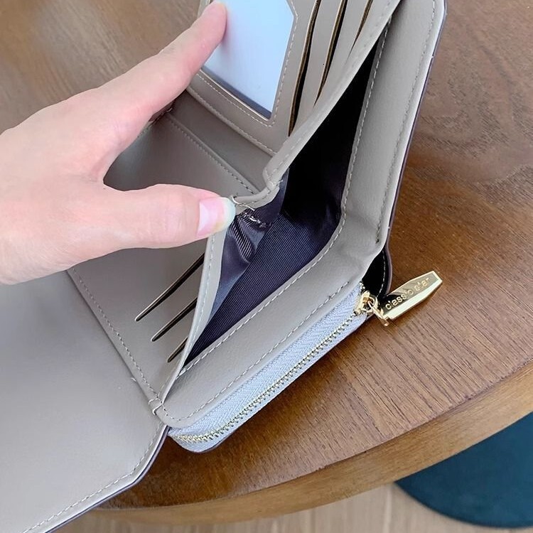 Free Shipping Designer Luxury Women's Wallet INS Style High-end Handbag Fashion Bank Card Card Holder Coin Bag