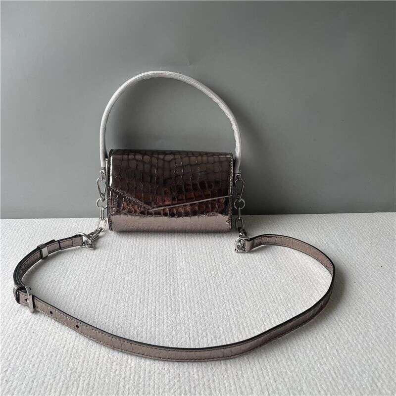 Designer Bag Tote Shoulder Bag Crocodile Texture Single Crossbody Fashion New Model Women S Niche Simple Underarm Small Square