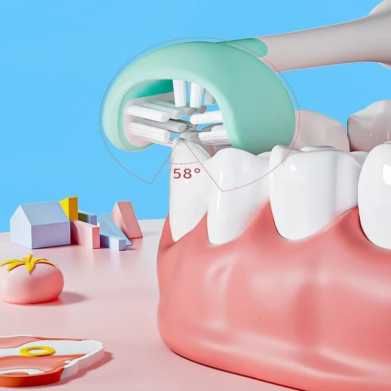 Three-Sided Adult Electric Toothbrush Rechargeable Sonic Vibration Waterproof Electric Toothbrush 250801