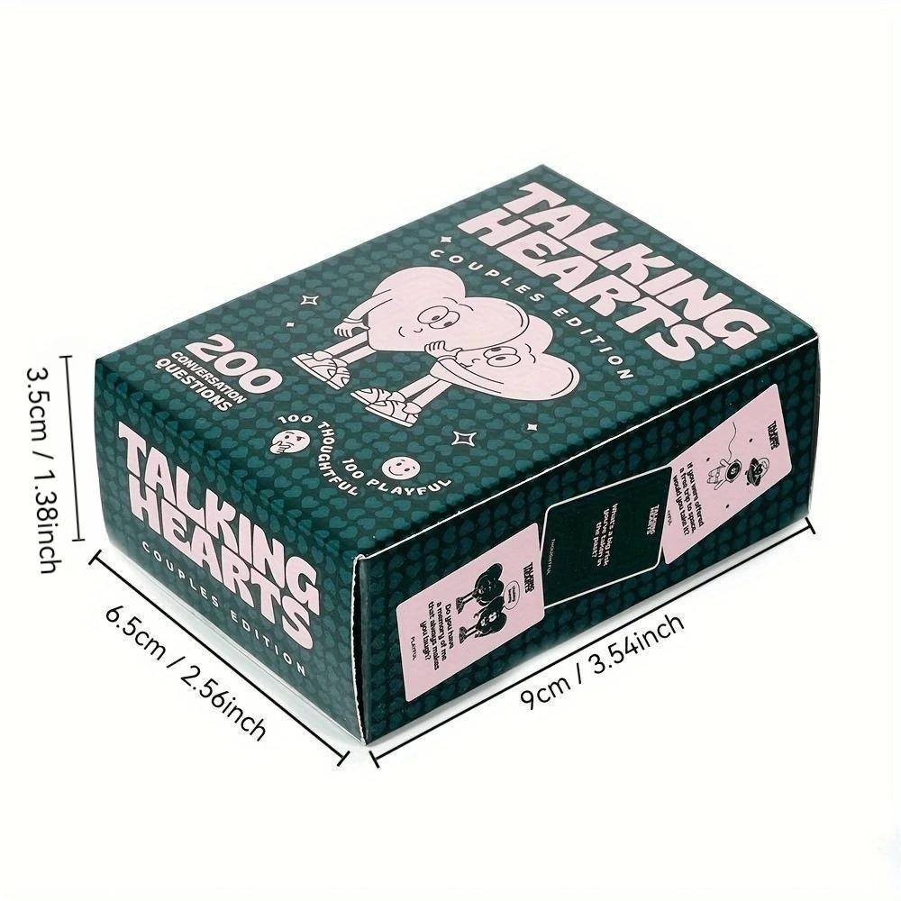 Romantic Communication Challenge: Interactive Dialogue Deck Ideal Gift For Couples On Valentine's Day