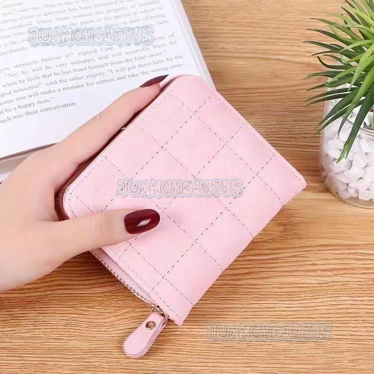 New Wallet Womens Simple Mini Wallet School Students Short Change Bag Card Bag Multi Card Slot H250806