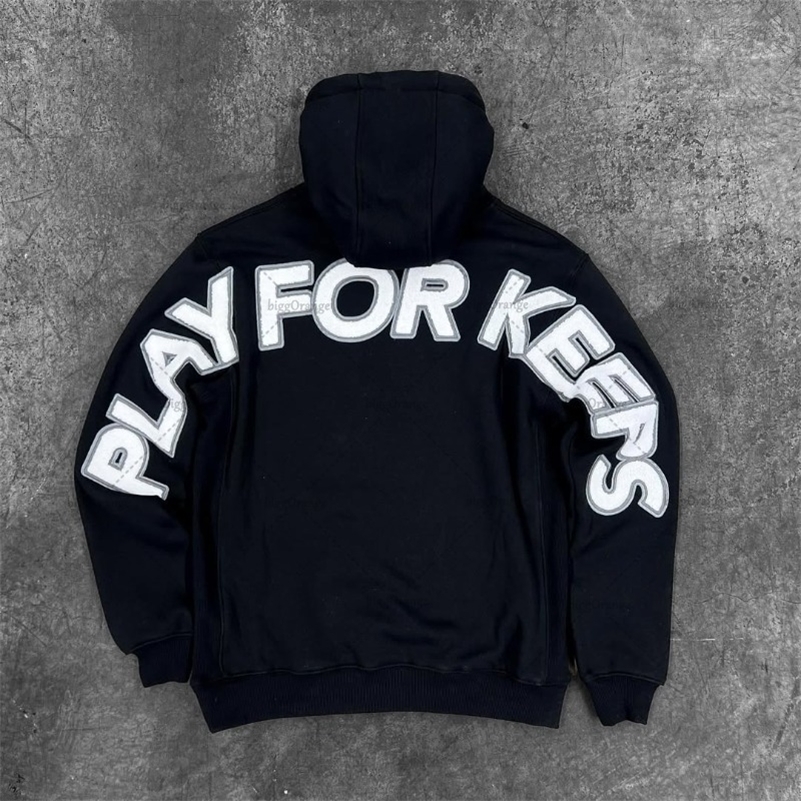 Retro Letters Harajuku Y2K Casual Loose Hoodie Men American Street Hip-hop Punk Fashion Oversized Sweatshirt Women 250806