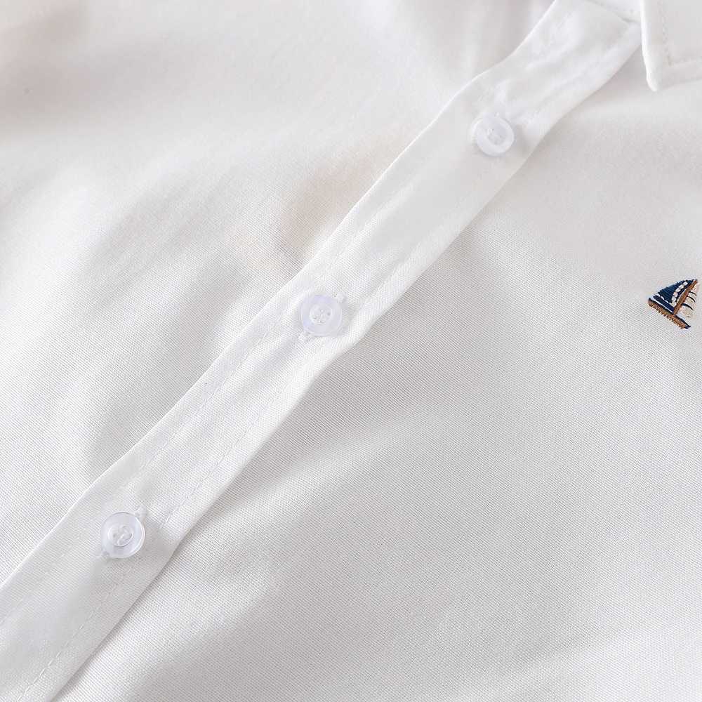 Boys Summer Shirt 2024 New Kids Cotton Clothes School Uniform Children Turn-down Collar Short Sleeve Clothing 5-12 Years X250806