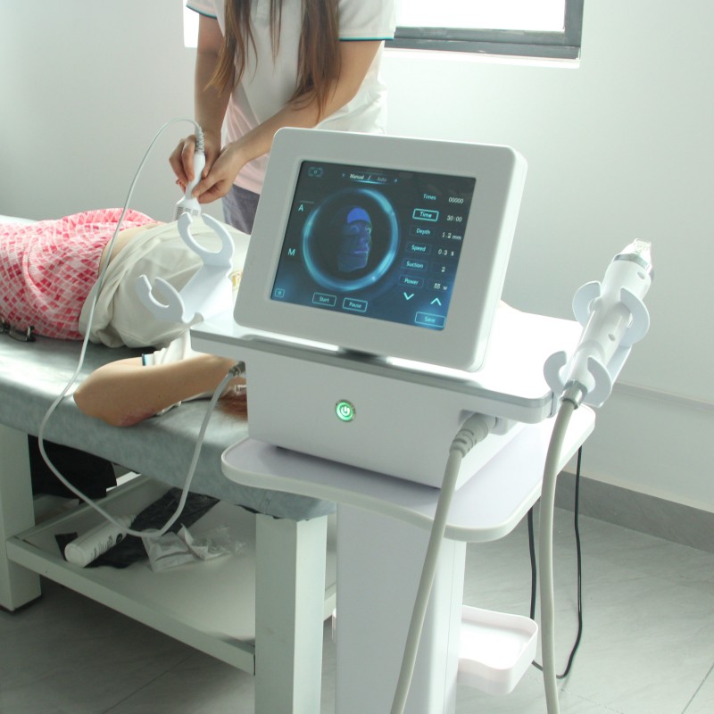 Portable Professional RF Microneedling Machine Facial Skin Care Beauty Wrinkle Removal Skin Rejuvenation Stretch Mark Remover