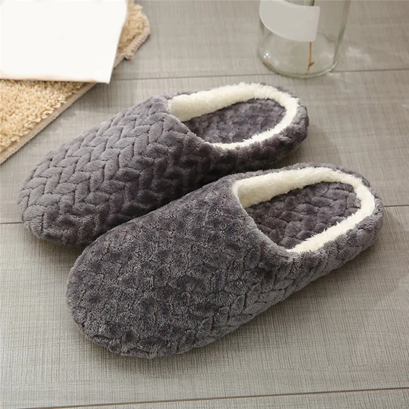 Women Winter Home Fur Slippers Cartoon Cat Non-Slip Soft Warm House Indoor Bedroom Men Couples Boys Girl Memory Foam Floor Shoes 250731