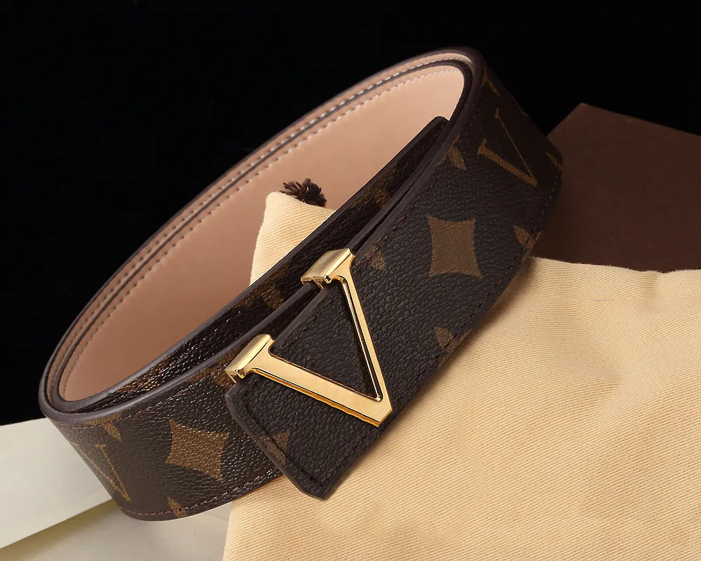 Women Belt Designer Belts for Woman Ceinture Luxe Waistband Casual Simple Graceful Belts Metal Buckle Genuine Leather Belt Fashion Trend cool AAA+