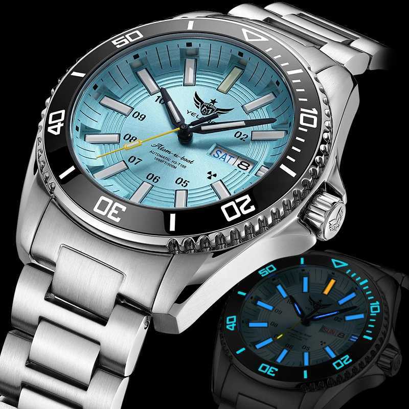 Yelang V1032 Automatic Mens Watch 300m 30Bar Waterproof Dive Watch for Men Luminous 44MM V1032 W250806