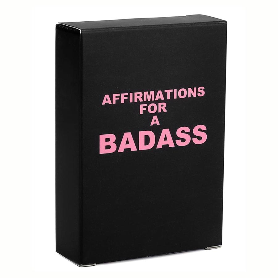 One box containing 53 "Affirmation Cards for Empowering Women - The Daily Motivation and Inspiration of Villains" - The perfect gift for wom