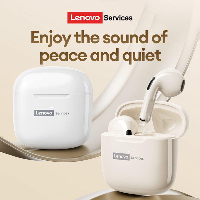LenovoServices New Bluetooth 6.0 Headphones In-ear Call noise cancellation Earphones Sports Sensorless Cinema-grade IMAX original sound quality Earbud