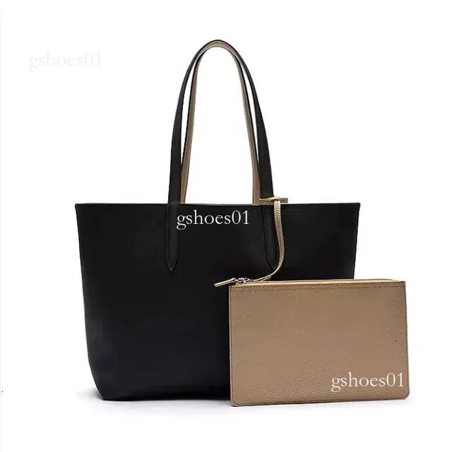 crocodilely bag Set Women Tote Purses Hand Ladies Crocodile Shoulder Bags Women's Commuter PVC Large Capacity Travel Shopping Bag d75